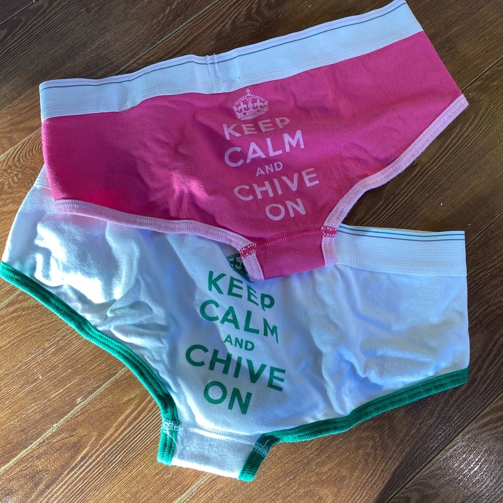 CHIVE Panties (KEEP CALM AND CHIVE ON)